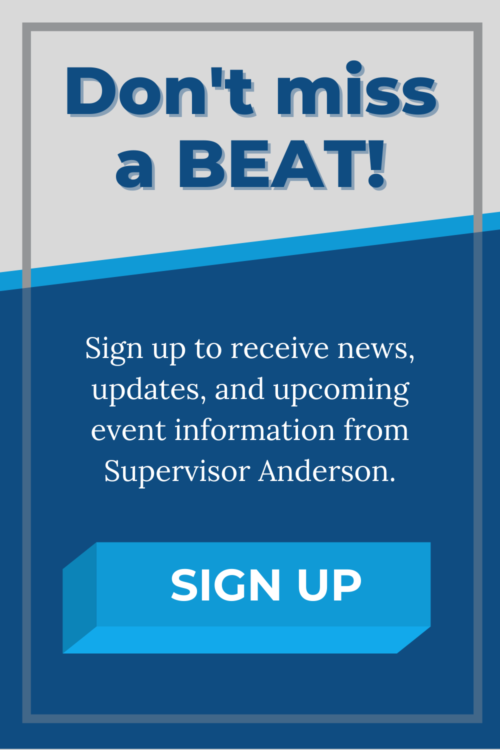 Don't miss a beat!